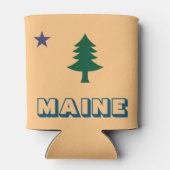 Historische vlag van Maine (1901-1909) Blikjeskoeler (Achterkant)