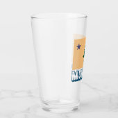 Historische vlag van Maine (1901-1909) Glas (Rechts)