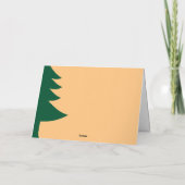 Historische vlag van Maine (1901-1909) Kaart (Achterkant)