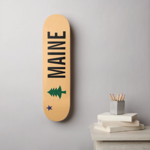 Historische vlag van Maine (1901-1909) Persoonlijk Skateboard