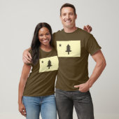 Historische vlag van Maine (1901-1909) T-shirt (Unisex)