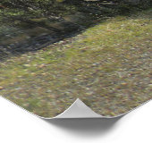 Historische vrachtwagen in de bergen... poster (Hoek)