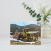 Historische vrachtwagen van 1912..... briefkaart (Staand voorkant)