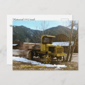 Historische vrachtwagen van 1912..... briefkaart (Voorkant / Achterkant)