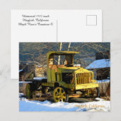 Historische vrachtwagen van 1912 briefkaart (Voorkant / Achterkant)