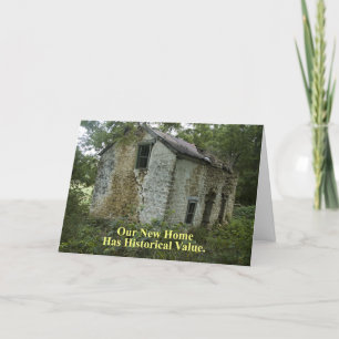 Historische waarde - Funny Change of Address Aankondiging