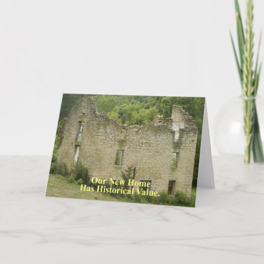 Historische waarde Home 2 - Funny Change of Addres Aankondiging (Voorkant)