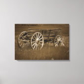 historische wagon #1 Canvas Wall Art (Voorkant)