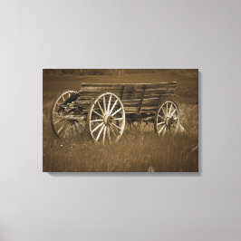  historische wagon #1 Canvas Wall Art Afdruk