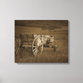 historische wagon #2 Canvas Wall Art (Voorkant)