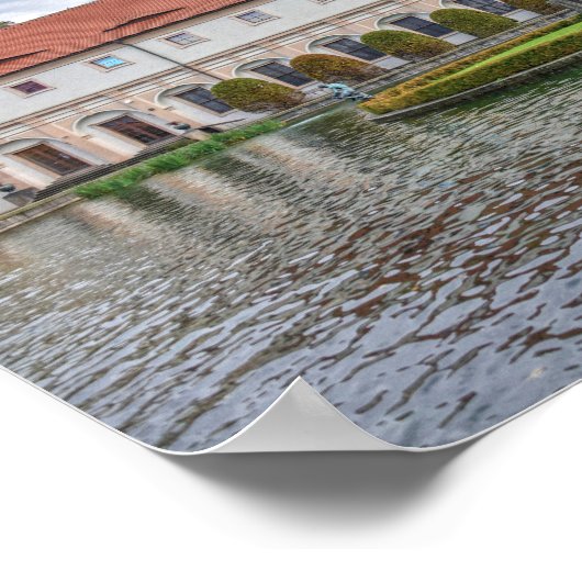 Historische Waldstein Rijschool, Praag Poster (Hoek)