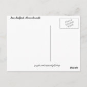 Historische waterfontein - Massachusetts Briefkaar Briefkaart (Achterkant)