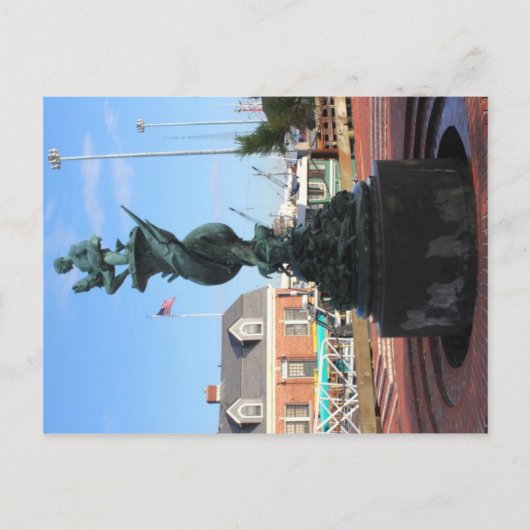 Historische waterfontein - Massachusetts Briefkaar Briefkaart (Voorkant)