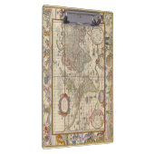 Historische Wereldkaart (door Willem Blaeu) Klembord (Rechts)