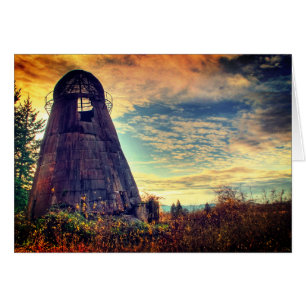 Historische wigwam brander in Oakland Oregon