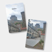 Historische wijk in Quebec City Badge (Voor- en achterkant)