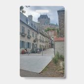 Historische wijk in Quebec City Badge (Achterkant)