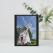 Historische windmolen briefkaart (Staand voorkant)
