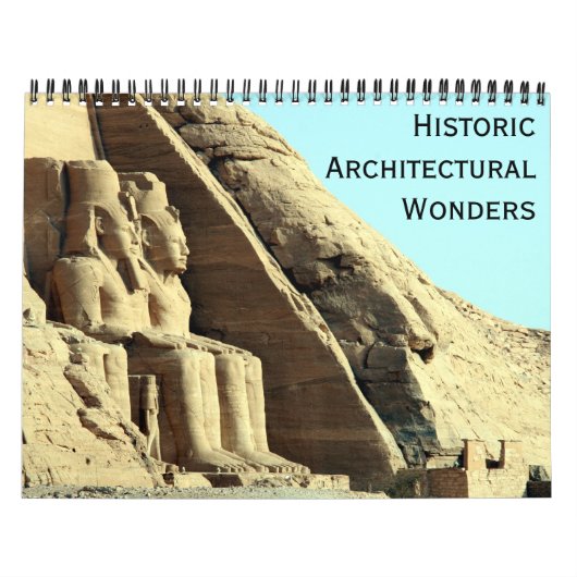 historische wonderen 2026 kalender (Hoes)