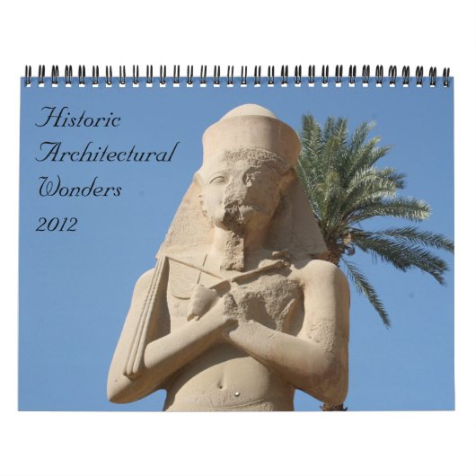 historische wonderen voor 2012 kalender (Hoes)