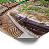 Historische Yukon Trein, Canada Poster (Hoek)