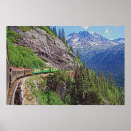 Historische Yukon Trein, Canada Poster