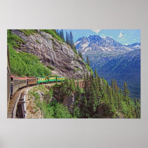 Historische Yukon Trein, Canada Poster