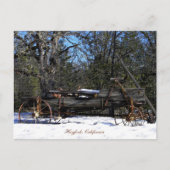 Historische Zes Lente Wagon.... Briefkaart (Voorkant)