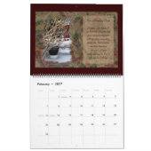 Historische zomerkalender kalender (Feb 2027)