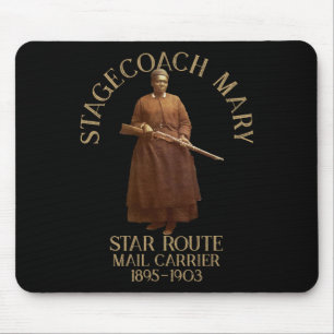 Historische zwarte vrouwen Afro-Amerikaanse femini Muismat