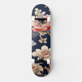 Historisches chinesisches Stoffmuster Persoonlijk Skateboard