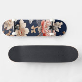 Historisches chinesisches Stoffmuster Persoonlijk Skateboard (Horizontaal)