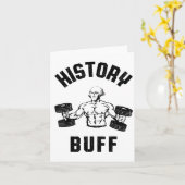 History Buff Funny George Washington Workout , Sma Kaart (Gele Bloem)
