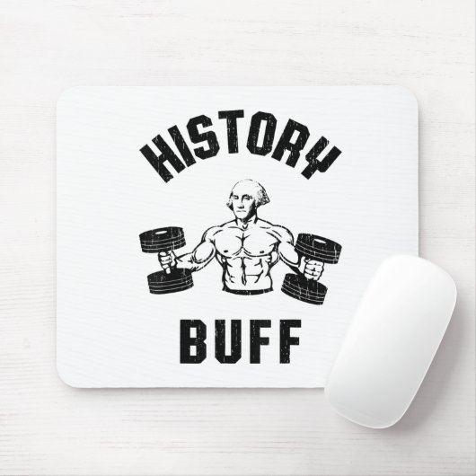 History Buff Funny George Washington Workout , Sma Muismat (Met muis)