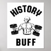 History Buff Funny George Washington Workout , Sma Poster (Voorkant)