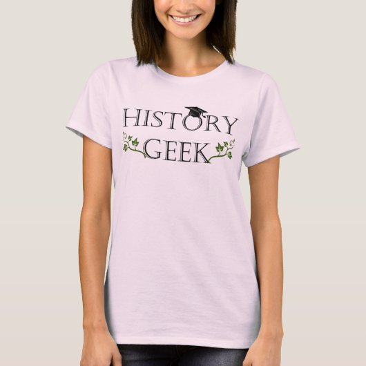 History Geek T-shirt (Voorkant)
