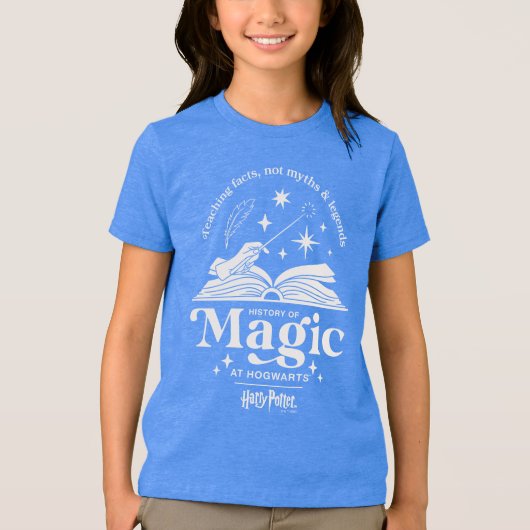 History of Magic at HOGWARTS™ Tri-Blend Shirt (Voorkant)