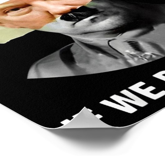 History Repeats If We Don't Resist  Poster (Hoek)