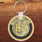 HISTOTECHNISCHE HISTOLOGISCHE HISTOLOGISCHE LOGO V SLEUTELHANGER (Voorkant)