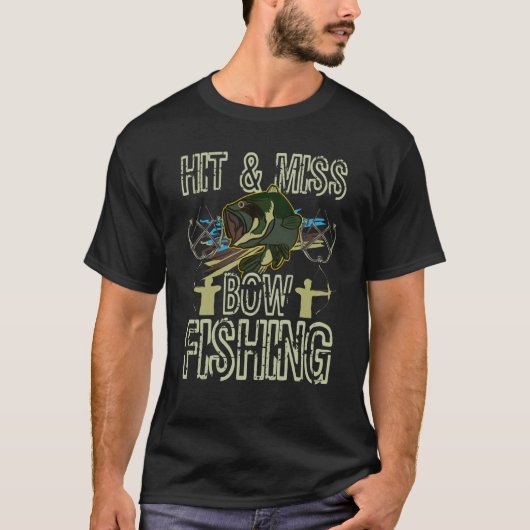 Hit and Miss Bow Vist de jachttonijn T-shirt (Voorkant)
