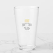 Hit de hooi glas (Achterkant)