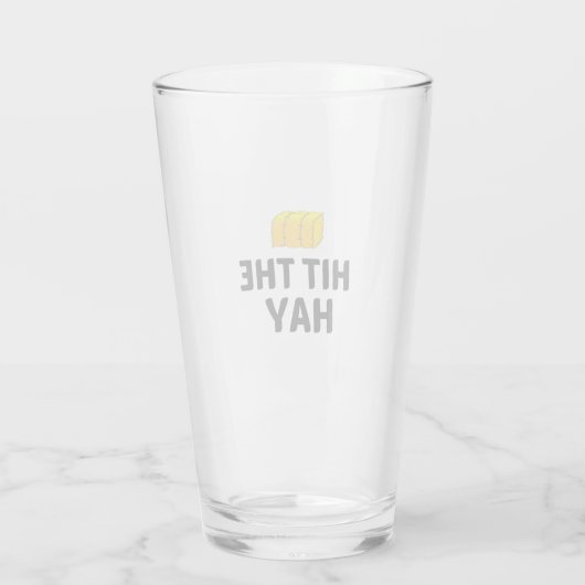 Hit de hooi glas (Achterkant)