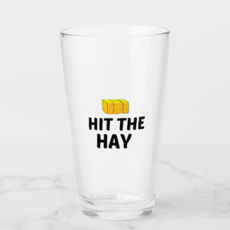 Hit de hooi glas