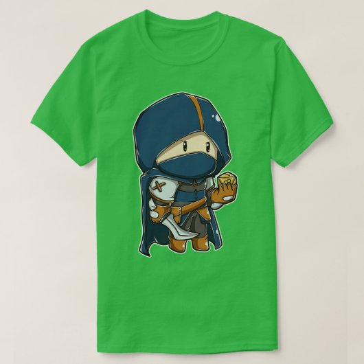 Hit Dice Rogue T-shirt (Design voorkant)