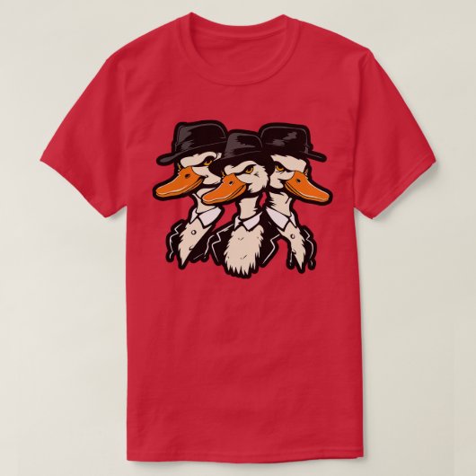 Hit Ducks T-shirt (Design voorkant)