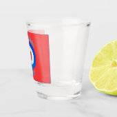 Hit en Roll Curling Shot T-shirt Glas (Rechts)