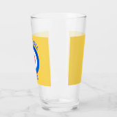 Hit en Roll Curling Shot T-shirt Glas (Links)