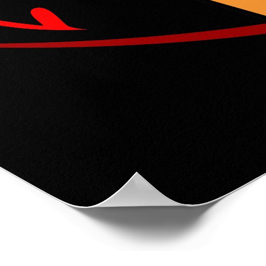 Hit Hard Run Fast Baseball Player Sports Lover Coa Poster (Hoek)