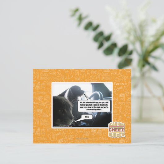 Hit het. briefkaart (Staand voorkant)