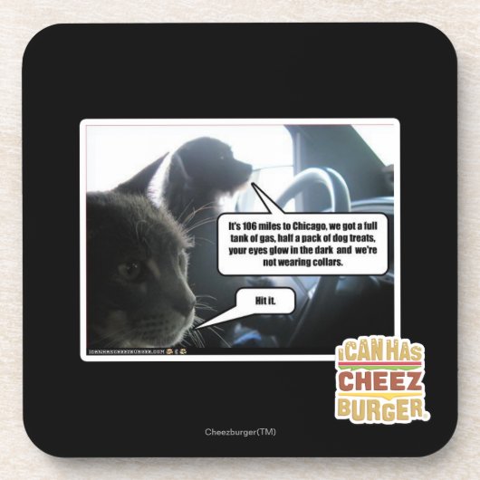 Hit it it it. drankjes onderzetter (Voorkant)